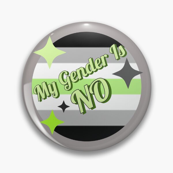 Item preview, Agender Pride - My Gender is No designed and sold by stinkposting.