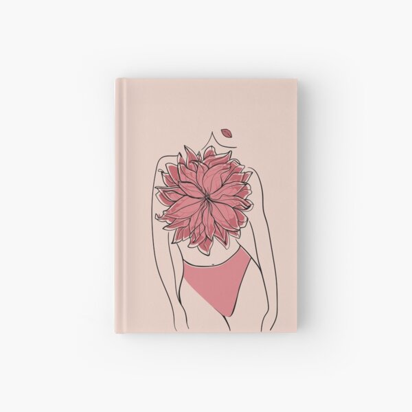 Item preview, Line drawing woman with flower. designed and sold by Ireneart369.