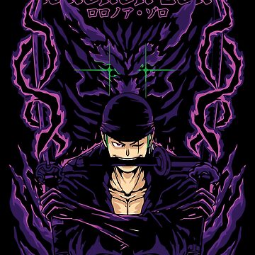 Zoro Haki Enma One Piece, an art print by Anime & Manga aesthetic