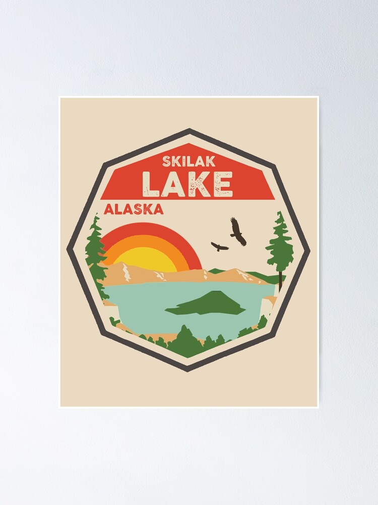 "Skilak Lake Alaska" Poster for Sale by POD4 Redbubble