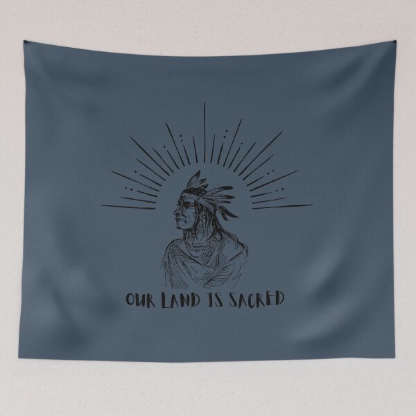 Item preview, Indians Our land is sacred designed and sold by ART3M1S1A.