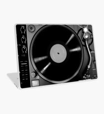 Old School Turn Table Laptop Skin