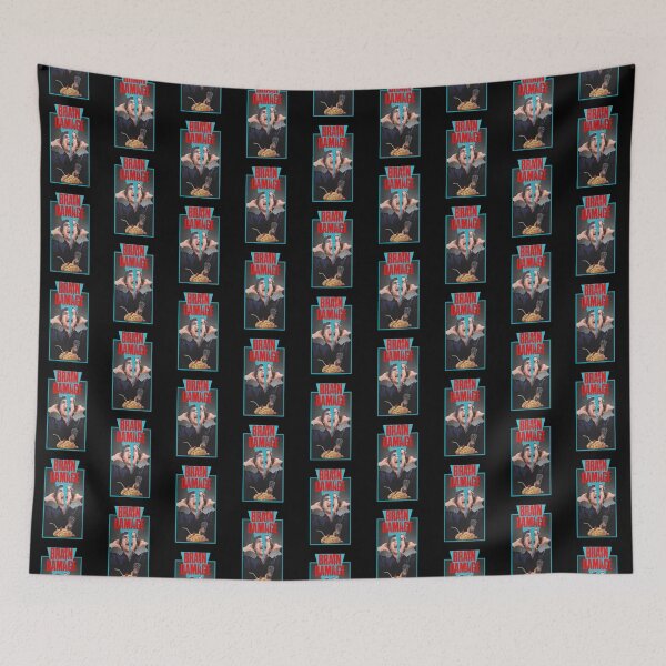 Item preview, Brain Damage - Busting Headache（1988）☆VHSGasm Video☆  | HORROR MERCH BEST SELLING Limited Edition | Perfect Gift For You And Friends designed and sold by Kelsey Debbie.