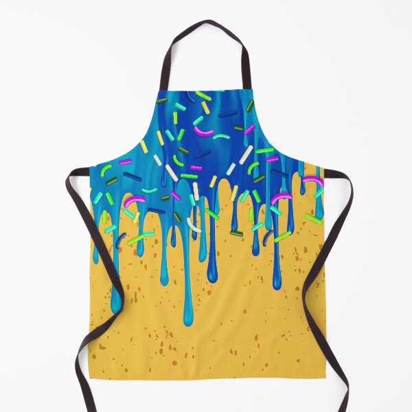Item preview, Blue Cupcake.. A fun design of icing and sprinkles designed and sold by ditzy-designs.