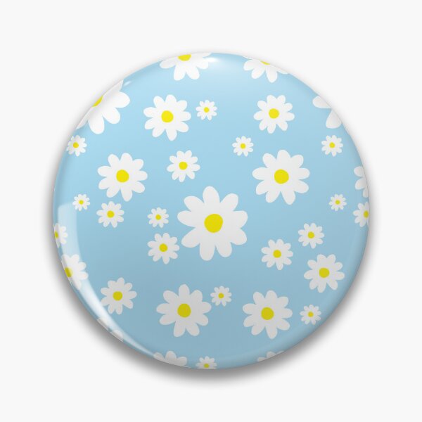 Item preview, Spring Daisy Pattern Light Blue designed and sold by Julie Erin Designs.
