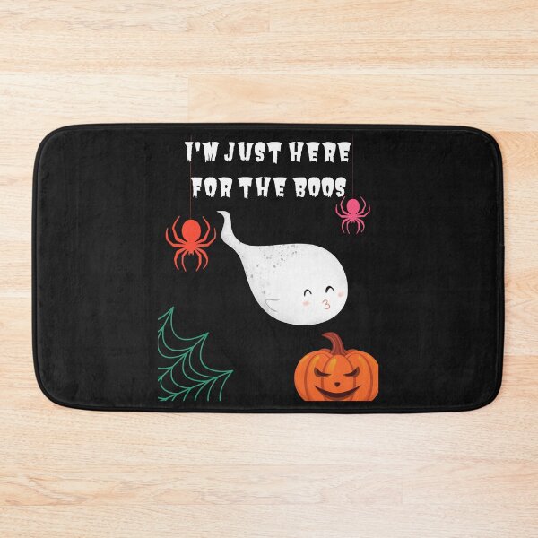 Item preview, I'm Just Here For The Boos - Kissy Ghost Spiders Evil Pumpkin Cobweb designed and sold by Mechanical-Artt.