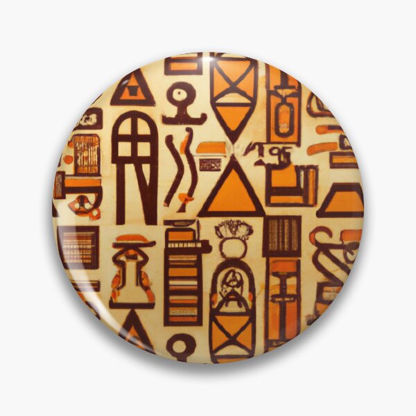 Artikelvorschau, Ägyptisches Hieroglyphen-Muster entworfen und verkauft von Zestpond.
