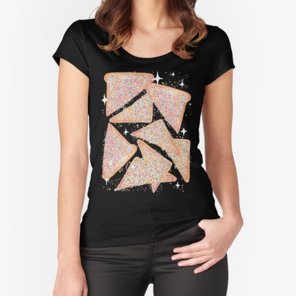 Cosmic Fairy Bread Fitted Scoop T-Shirt