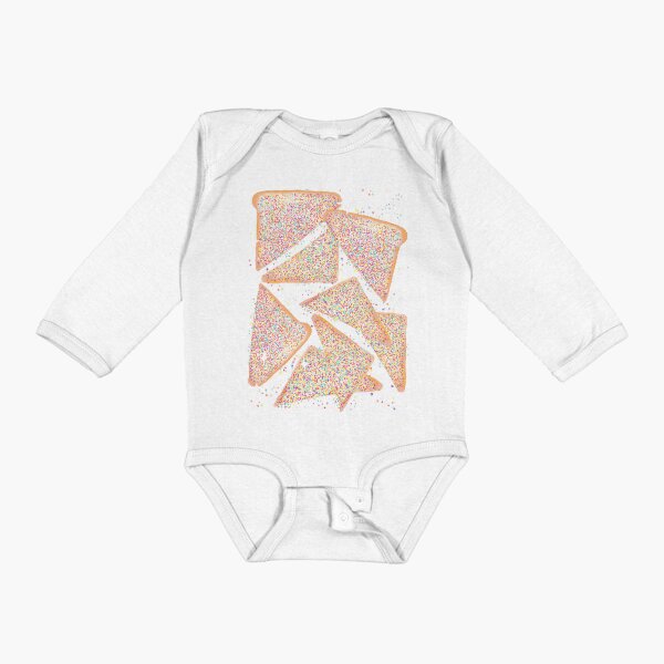 Cosmic Fairy Bread Long Sleeve Baby One-Piece