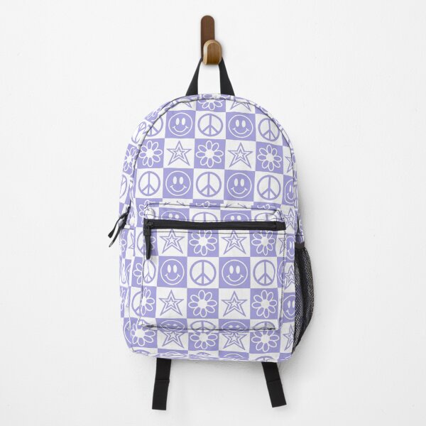 Item preview, Y2k Indie Lavender Purple Checker Pattern designed and sold by Julie Erin Designs.