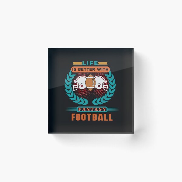 Item preview, Life Is Better With Fantasy Football designed and sold by Rainbow Designs.