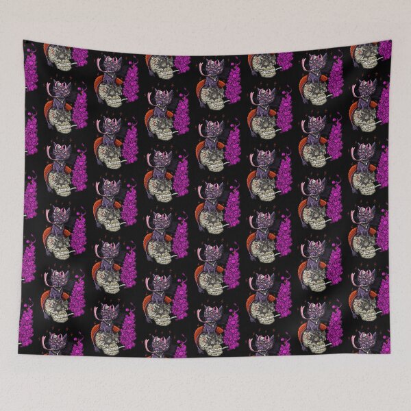 Item preview, Kitty & skull designed and sold by maja-faron.