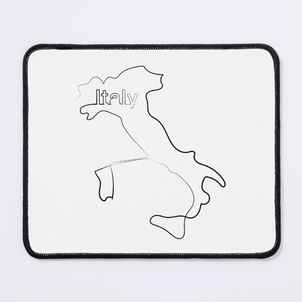 Item preview, Italy Map | One Line Art | One Line Artist | Minimal Art | Map Of Italy designed and sold by One-Line-Artist.