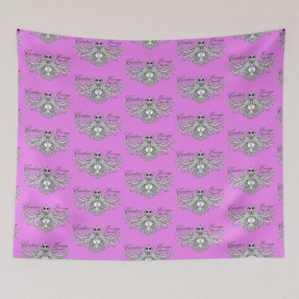 Item preview, WEIRDO - Creative Energy Flo - Beauty - Black and White - Violet designed and sold by hector2ortega.