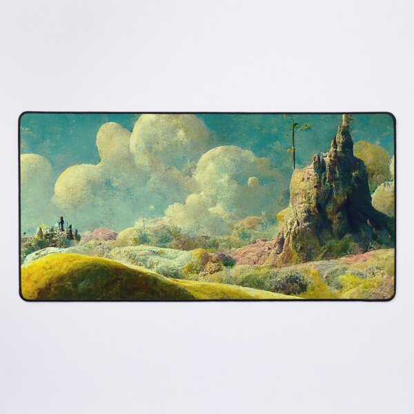 Item preview, High Ladder, AI Surreal Landscape Art designed and sold by FuturalDesign.