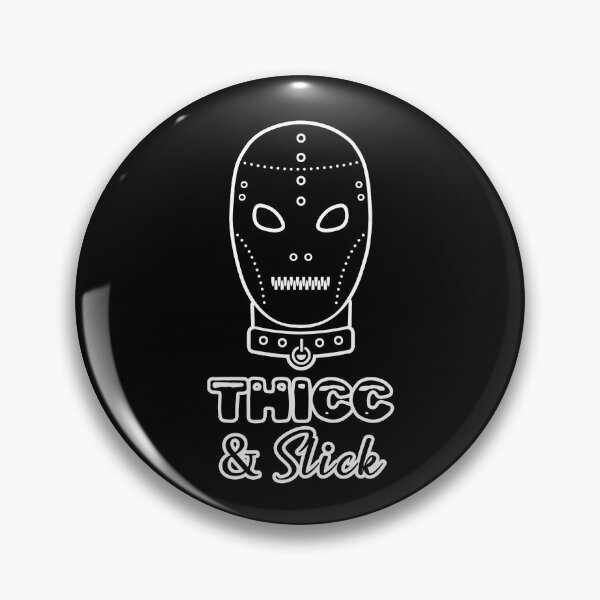 Item preview, THICC AND SLICK (BLACK PATTERN) designed and sold by Dolls X Beauty.