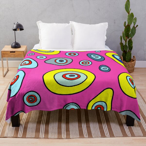 Item preview, Psychedelic Colorful Circles Pattern designed and sold by Zestpond.