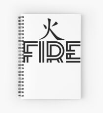 Fire Element Spiral Notebook