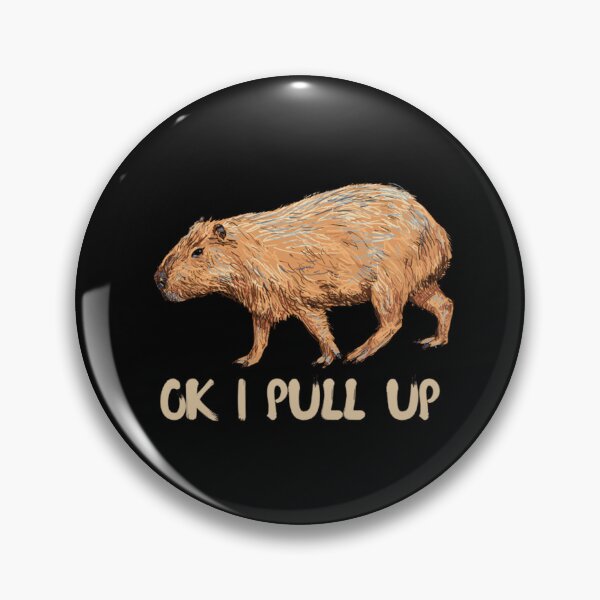 Item preview, Funny Capybara Ok I pull up designed and sold by JamauDS.