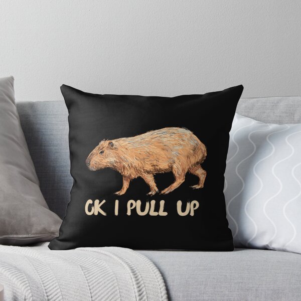 Item preview, Funny Capybara Ok I pull up designed and sold by JamauDS.