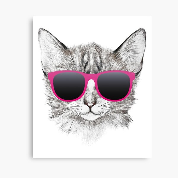 Beluga Discord - Beluga Cat - Pixel Pink Glasses Poster for Sale by  DiensDesign