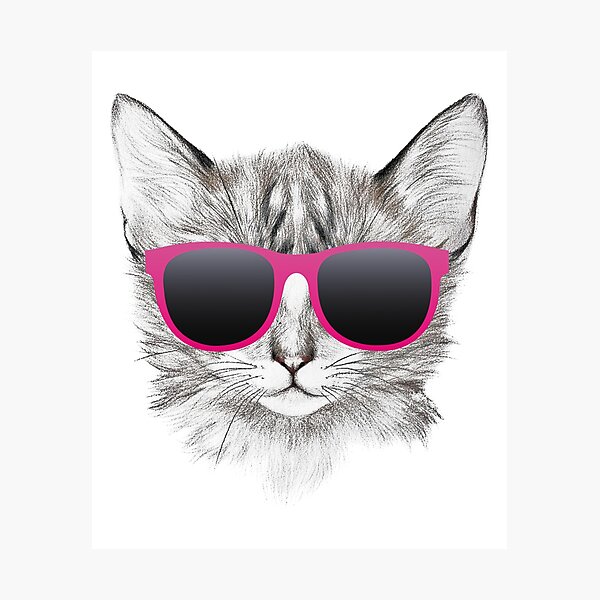 Beluga Discord - Beluga Cat - Pixel Pink Glasses Art Board Print for Sale  by DiensDesign