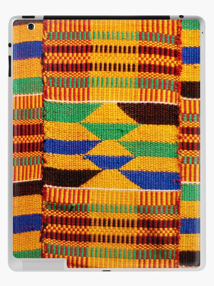 African Pattern, Authentic Kente Cloth Pattern, African Ghana Design  iPad Case & Skin for Sale by MagicSatchel