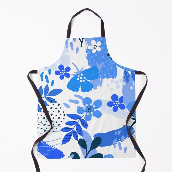 Item preview, Blue Spring Floral Seamless Pattern Design designed and sold by DMJPRINT.