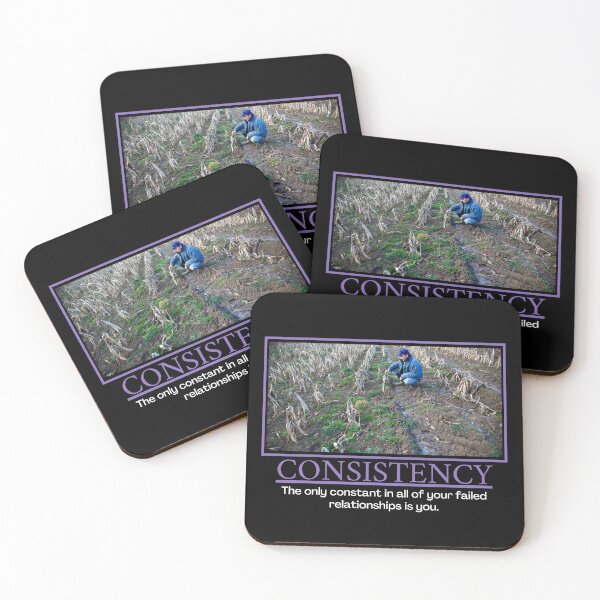 Item preview, Consistency Demotivational Poster designed and sold by DesignsByDaddy.