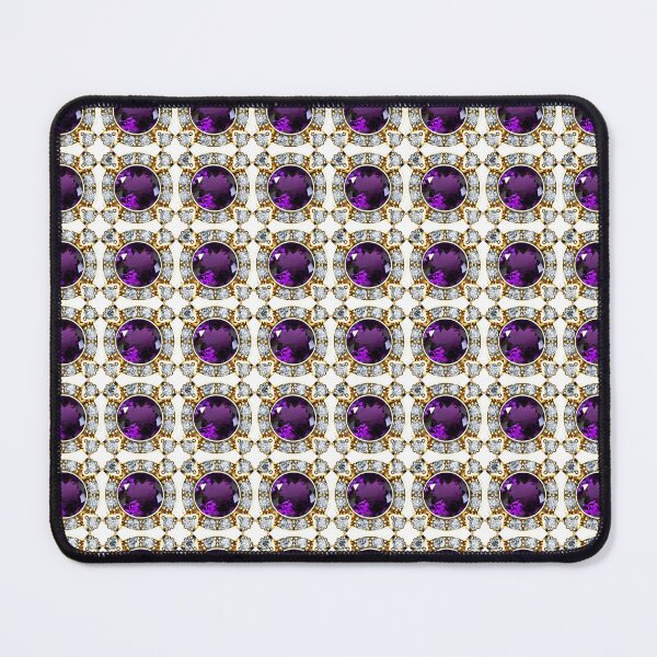Item preview, Purple and Diamonds Amethyst Engagement Ring pattern designed and sold by DigitalGemArt.
