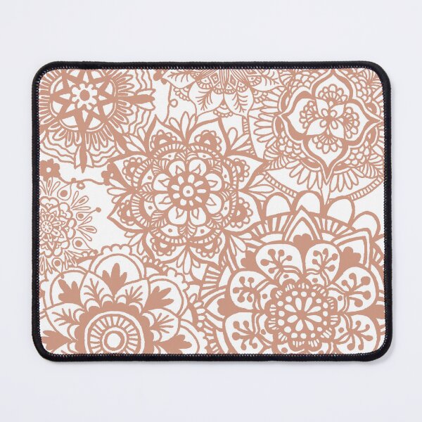 Item preview, Rose Gold Mandala Pattern designed and sold by Julie Erin Designs.