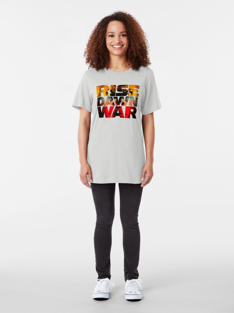 Alternate view of Rise, Dawn & War Slim Fit T-Shirt
