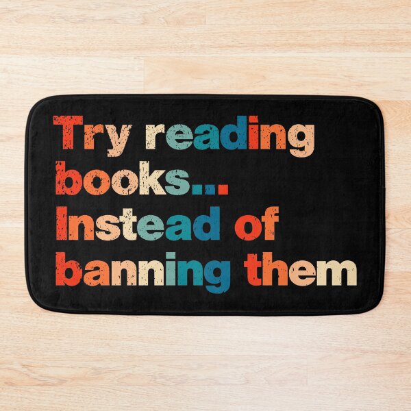 Item preview, Try reading books instead of banning them designed and sold by Ralu04.