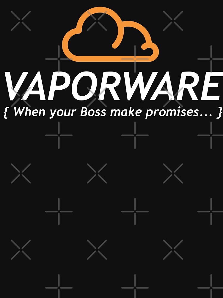 Thumbnail 7 of 7, Essential T-Shirt, vaporware white ed. designed and sold by yourgeekside.