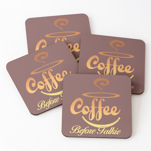 Item preview, Funny Coffee Saying, Coffee Before Talkie, Coffee Lover, Coffee Addict designed and sold by Deano's Designs.