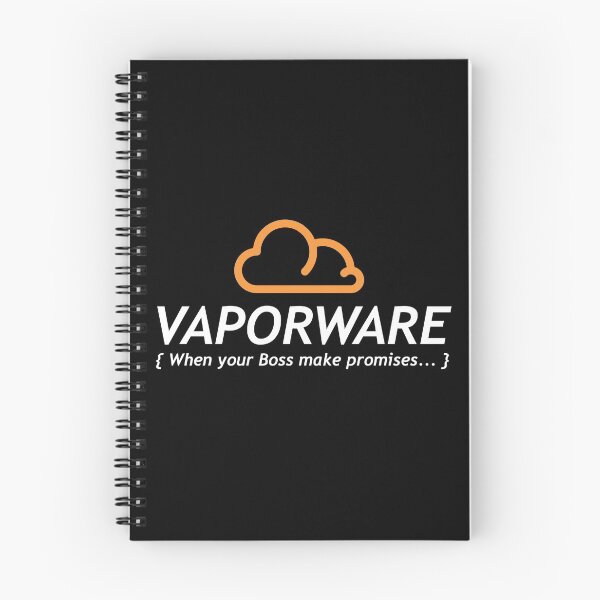 Aperçu de l'œuvre ed blanc vaporware. créée et vendue par yourgeekside.