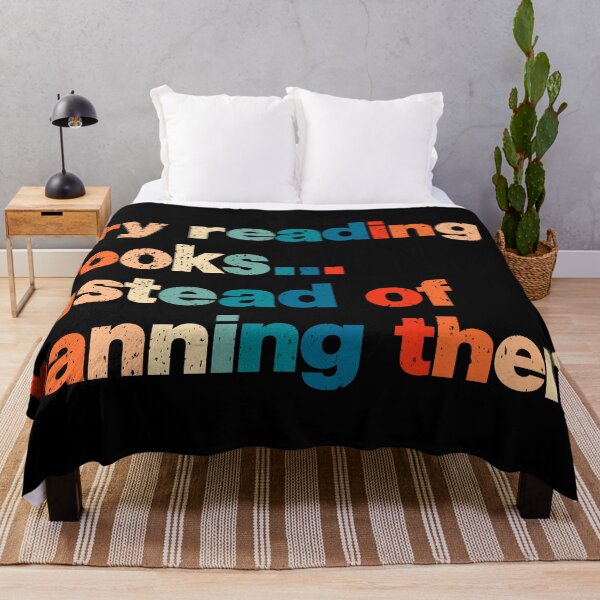 Item preview, Try reading books instead of banning them designed and sold by Ralu04.