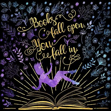 Artwork thumbnail, Books Fall Open, You Fall In by eviebookish