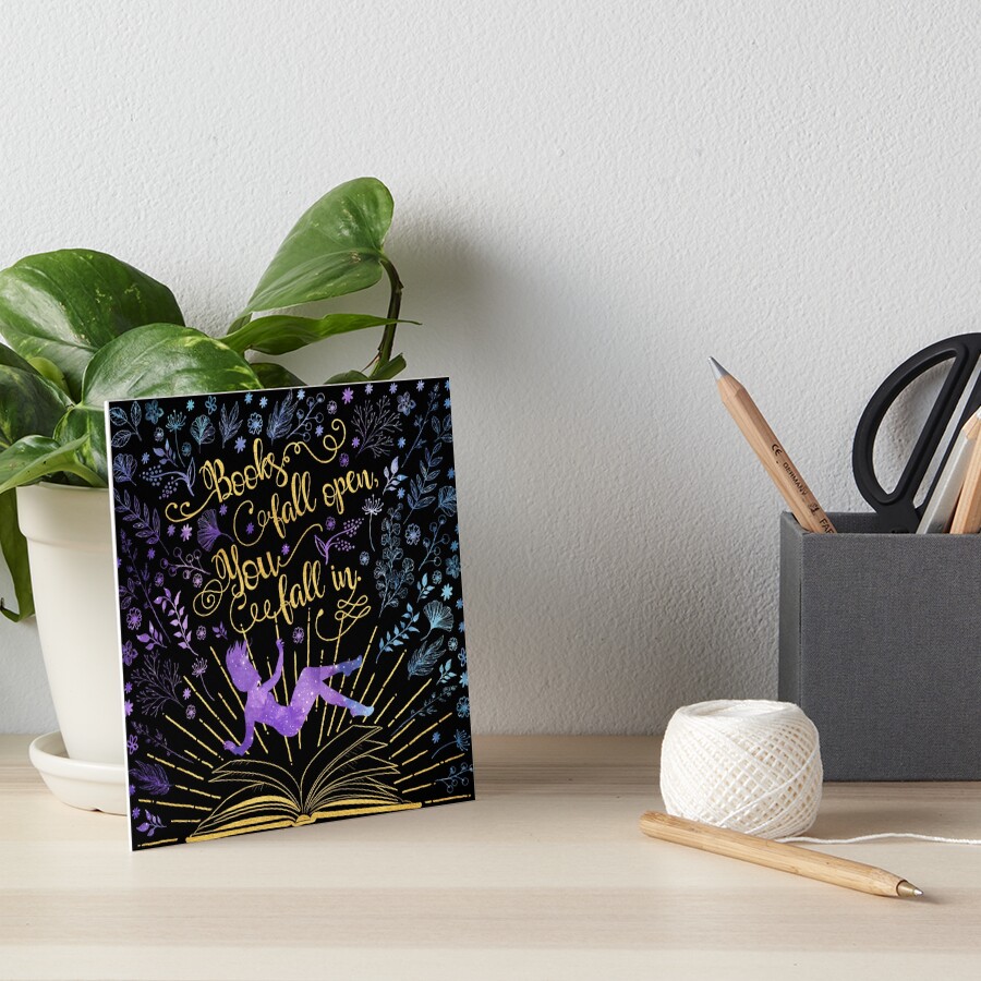 Item preview, Art Board Print designed and sold by eviebookish.