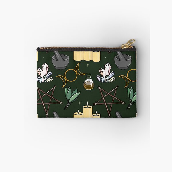Item preview, Green Witch Print - Cottagecore Witchy Halloween designed and sold by ArtworkByCasey.