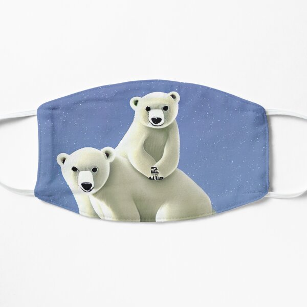 Polar Bear Coin Purse In Blue