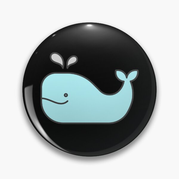 Item preview, Cute Blue Whale designed and sold by PotluckPrints.