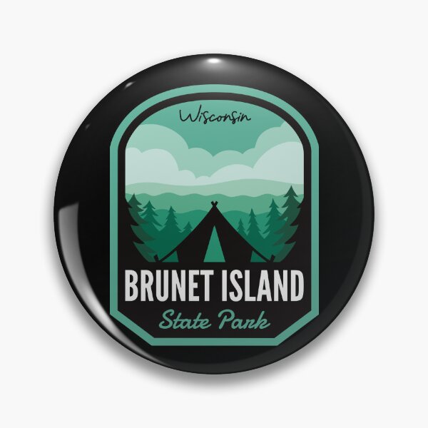 Item preview, Brunet Island State Park WI Camping designed and sold by StateParkLove.