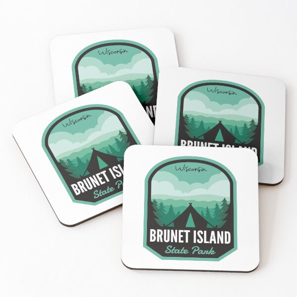 Item preview, Brunet Island State Park WI Camping designed and sold by StateParkLove.