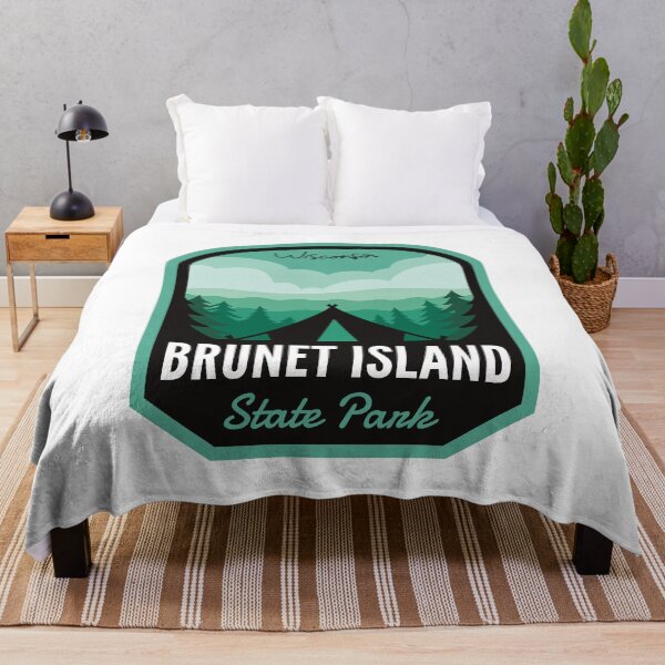 Item preview, Brunet Island State Park WI Camping designed and sold by StateParkLove.