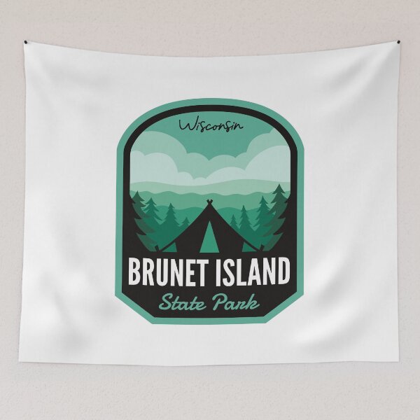 Item preview, Brunet Island State Park WI Camping designed and sold by StateParkLove.