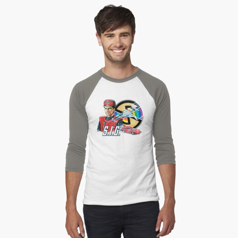 Item preview, Baseball ¾ Sleeve T-Shirt designed and sold by GraemeNeilReid.