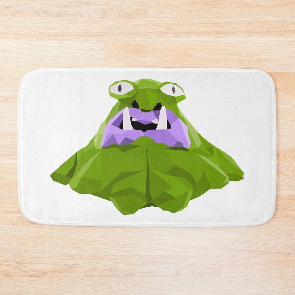 Item preview, Green Creature Poly - Huge Barfy Slime Earthbound designed and sold by Peechowspets.