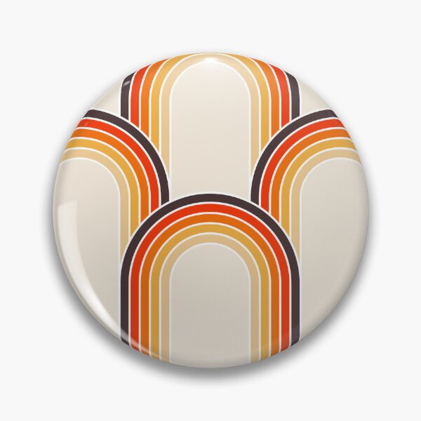 Item preview, Colorful retro style arches design designed and sold by BattaAnastasia.