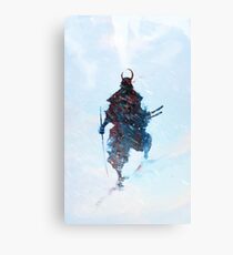 Yuki no Oni Bishamon Canvas Print
